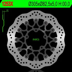 NG Front Floating Brake Disc 305X82.5X5mm Kawasaki ER-6 / Versys / Ninja 650cc 06-11