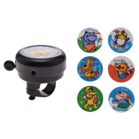 BICYCLE BELL WITH CARTOONS