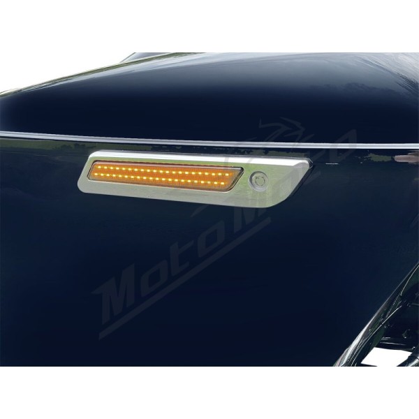 CUSTOM DYNAMICS Saddlebag Latch Dual Color Accent Lights Harley Davidson FLHRXS / FLHTCU / FLHTCUL 1690-1923cc 14-22