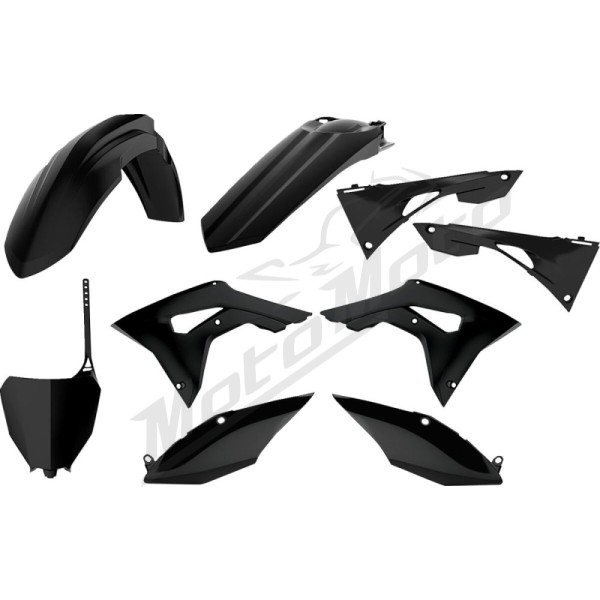 POLISPORT Body Kit Black Honda CRF 250-450cc 17-19