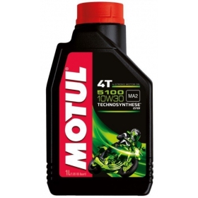 Alyva MOTUL 5100 10W30 Pusiau sintetinė - 4T - 1L