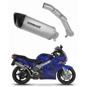 Dominator titaninis išmetimo bakelis HP6 + dB killer Honda VFR 800 Fi 98–01