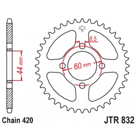 Rear sprocket JTR832