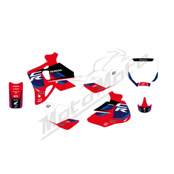 BLACKBIRD DREAM 5 STICKER SET HONDA CR 80 96-02
