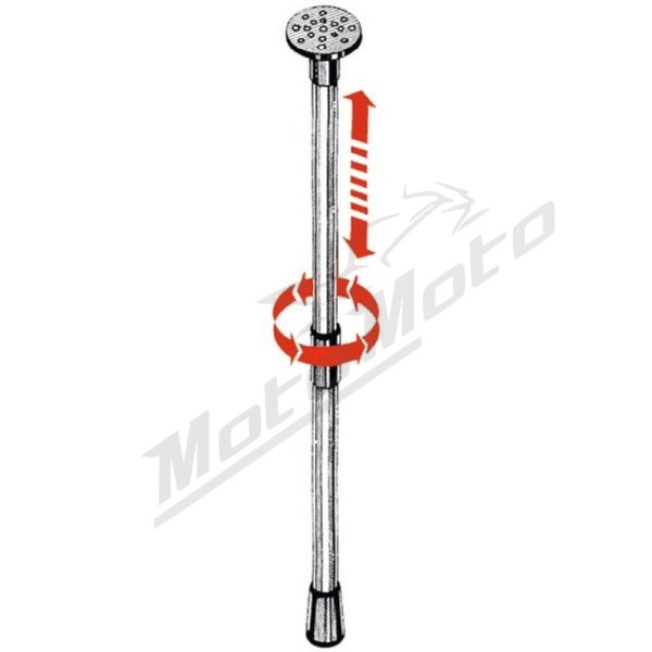 Osculati adjustable tarpaulin support 75-120cm