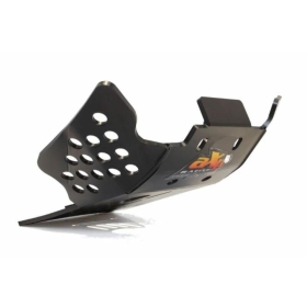 AXP Enduro Skid plate black HDPE 6mm ​​​​​​​TM RACING EN / MX 250-300cc 2011-2018