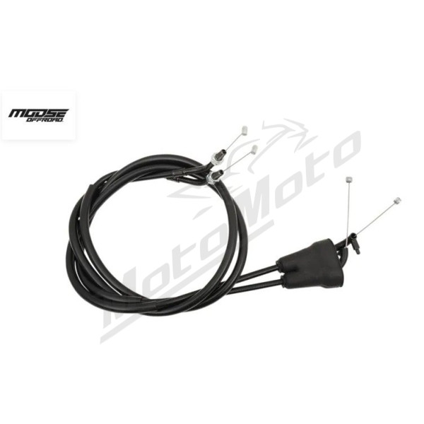 MOOSE OFFROAD Black Vinyl Throttle Cable Husqvarna / KTM 500-501 17-20