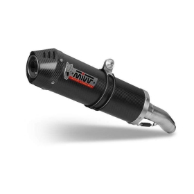 MIVV Oval Carbon exhaust Cap Slip-On Carbon Kawasaki Versys 1000