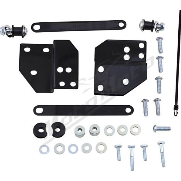 COBRA Detachable Tour Pack Rack Mounting Kit Harley Davidson FLHR / FLHRC / FLHRCI / FLHRI / FLHTC / FLHTCI / FLHTCUI / FLTR / FLTRI 1340-1800cc 96-08