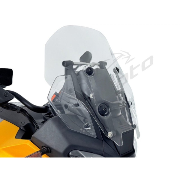 WRS Windscreen Touring W/ Radar Clear Moto Guzzi Stelvio 1000 ABS 24-25