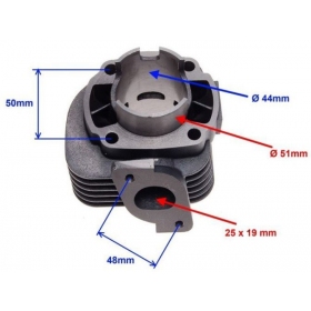 Cilindro komplektas KEEWAY HURRICANE / FOCUS / MATRIX AC 65cc / PIN Ø12