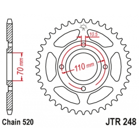 Rear sprocket JTR248