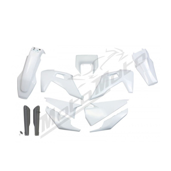 Ufo set of plastics (full kit) Husqvarna TE / FE 150-501cc 20-23 White