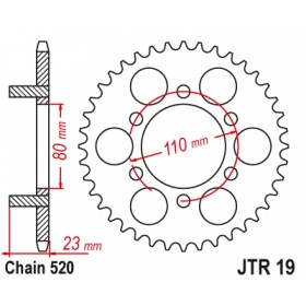 Rear sprocket JTR19