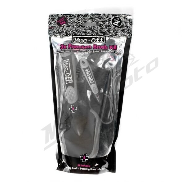 MUC-OFF 3X Premium Brush Kit 5pc.
