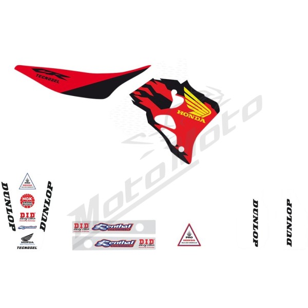 TECNOSEL Graphics KIT Honda CR R 125-250cc 95-97