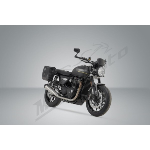 SW-MOTECH Legend Gear LC2 Side Bag System Brown Edition Triumph Speed Twin 1200 19-24