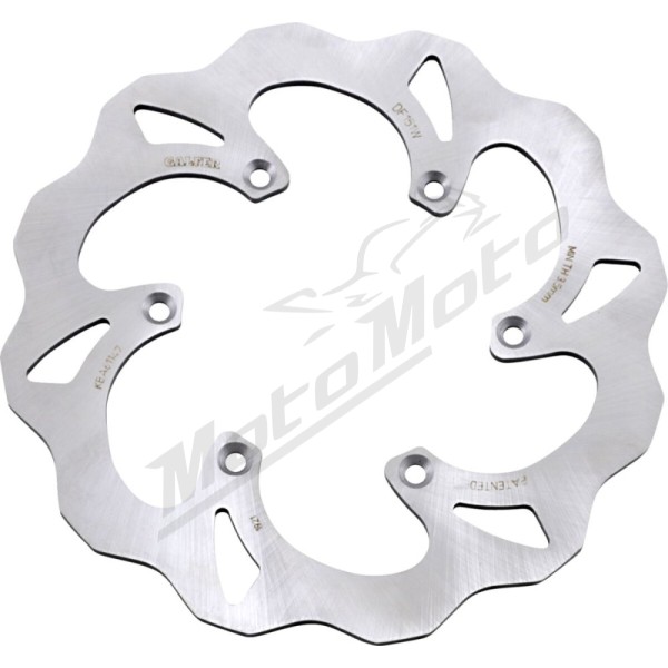 GALFER Wave® Rear Brake Rotor Kawasaki KLX / KX 125-500cc 83-04