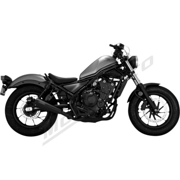 VANCE & HINES Upsweep Slip-On Muffler Black Honda CMX 300-500cc 17-24