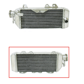 Psychic radiator reinforced standard capacity right KAWASAKI KXF 250 11-16