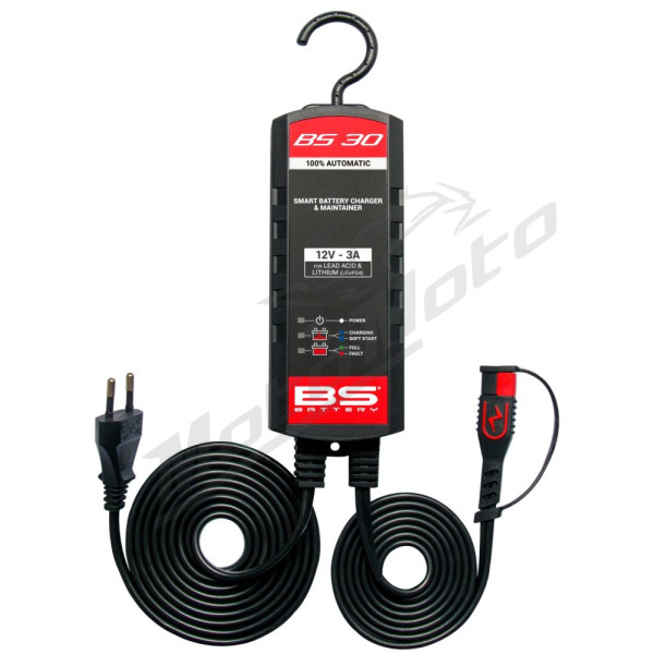 BS BATTERY BS30 Charger UK-Plug 12V 3A