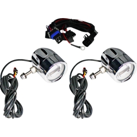 CUSTOM DYNAMICS ProBEAM® LED Halo Fog Lamps Indian CHALLENGER / PURSUIT 1768cc 20-24
