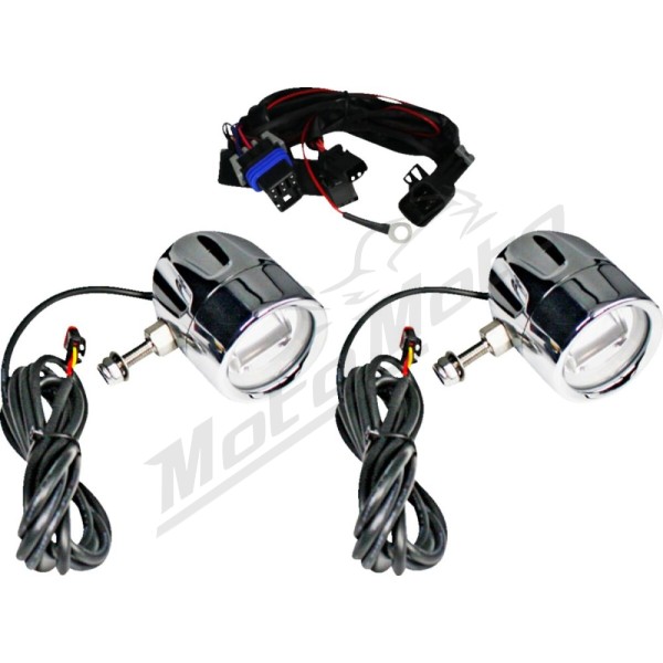 CUSTOM DYNAMICS ProBEAM® LED Halo Fog Lamps Indian CHALLENGER / PURSUIT 1768cc 20-24