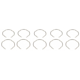 Fork oil seals snap rings TOURMAX 50x1.8 KAWASAKI EN / GPZ / KLX 125-550 84-10 10pcs