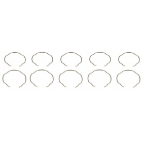 Fork oil seals snap rings TOURMAX 50x1.8 KAWASAKI EN / GPZ / KLX 125-550 84-10 10pcs