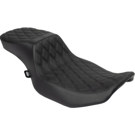 DRAG SPECIALTIES Predator 2-Up Sėdynė Harley Davidson FLHX / FLHXSE / FLHXU / FLTRX / FLTRXRRSE / FLTRXSE / FLTRXSTSE 1923-1977 23-25
