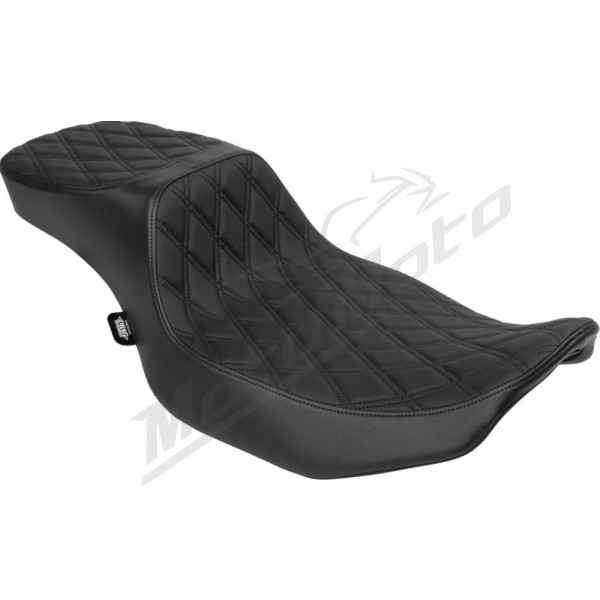 DRAG SPECIALTIES Predator 2-Up Sėdynė Harley Davidson FLHX / FLHXSE / FLHXU / FLTRX / FLTRXRRSE / FLTRXSE / FLTRXSTSE 1923-1977 23-25