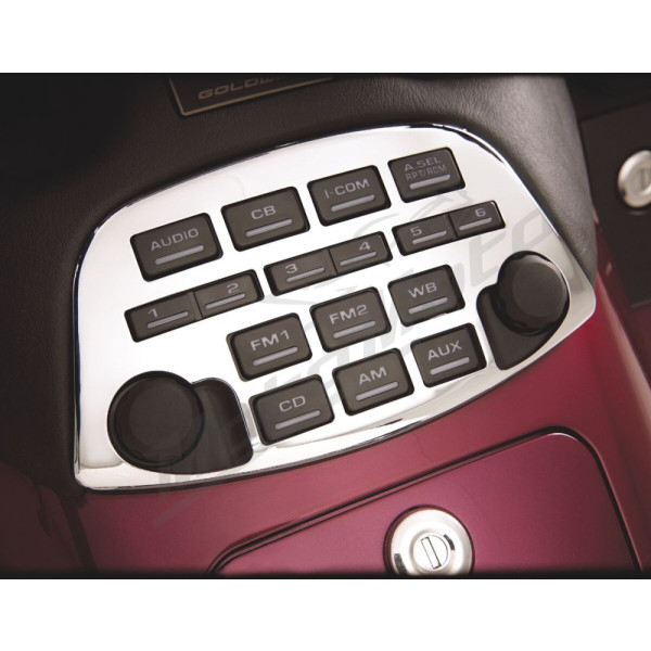 SHOW CHROME Chrome Radio Panel Accent Honda GP 1800 01-10