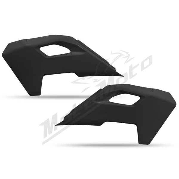 UFO Šoniniai Plastikai Husqvarna FC / FE / FX / TC / TE / TX 125-501cc 23-> Juoda