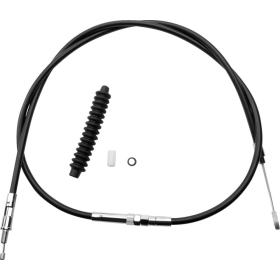 DRAG SPECIALTIES High-Efficiency Black Vinyl Clutch Cable ​​​​​​​Harley Davidson FLHR / FLHRCI / FLHRI / FLHRS 883-1690cc 86-13