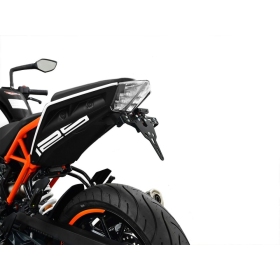 ZIEGER PRO License Plate Holder Type D KTM Duke 125-390 17-23
