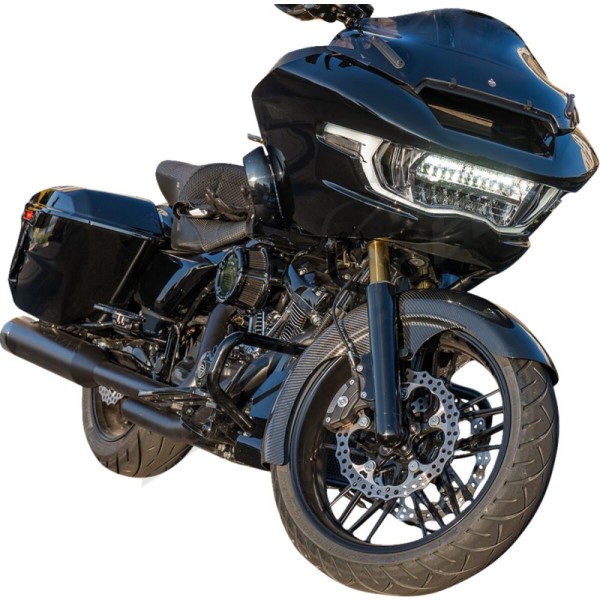 ARLEN NESS 21 Wide Wrapper Carbon Fiber Fender Harley Davidson FLHX / FLHXSE / FLTRX / FLTRXSE / FLTRXSTSE 1923-1977cc 23-24