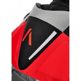 ADRENALINE SCORPIO grey/red textile jacket for men