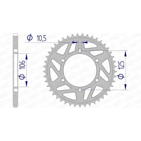 AFAM Aluminium Rear Sprocket 520 45-51 teeth