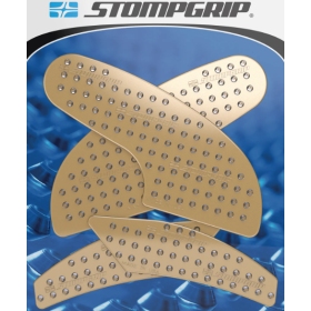 Stompgrip Street Bike Tank Grips - Volcano Clear