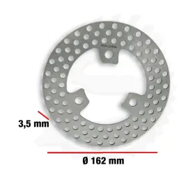 MALOSSI Brake Power Ø162 Front Brake disc Cagiva / Honda / Italjet / Kymco / SYM 50cc 90-14