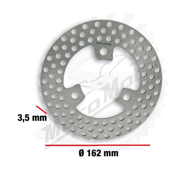 MALOSSI Brake Power Ø162 Priekinis Stabdžių diskas Cagiva / Honda / Italjet / Kymco / SYM 50cc 90-14