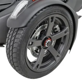 SHOW CHROME Front Axle Caps Can Am Ryker 600-900 19-24