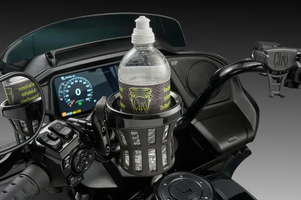 CIRO Gen 2 Drink Holder Harley Davidson FLD / FLDE / FLFB / FLFBS / FLH / FLHC 1340-1977cc 96-24