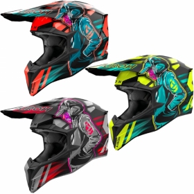 Airoh Wraaap Cyber Motocross Helmet