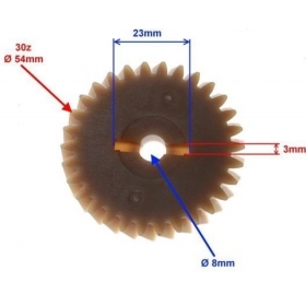 Water pump gear AM6 30teeth