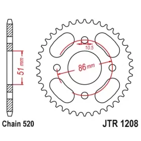 Galinė žvaigždė JTR1208
