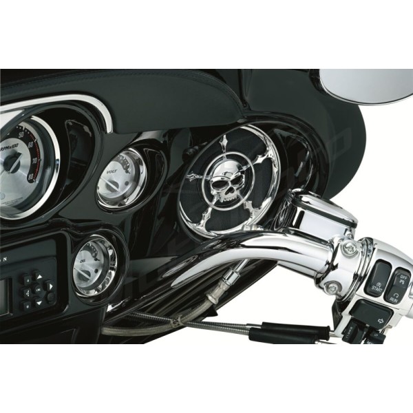 KURYAKYN Zombie priekinių garsiakalbių apdaila Harley Davidson FLHR / FLHT / FLHTCI / FLHTI / FLHTK / FLHX 1340/1800 96-13