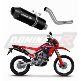 Exhaust kit Dominator MX2 BLACK HONDA 300 L / Rally 2021-2023