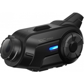 Pasikalbėjimo įranga SENA 10C PRO su veiksmo kamera