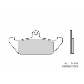 BREMBO Street Carbon Ceramic Brake pads APRILIA / CAGIVA / DUCATI / GILERA / MOTO MORINI 350-750cc 1978-1994
